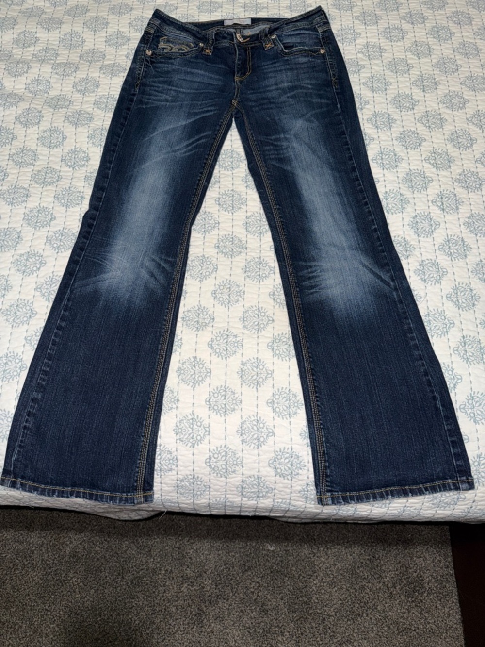 Twenty X Houston lowest Rise Slim fit Boot cut Jeans 7/32